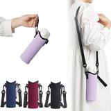 Maxbell Detachable Kettle Pouch Holder Neoprene Water Bottle Carrier for Camping Red