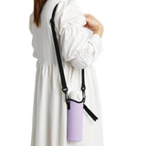 Maxbell Detachable Kettle Pouch Holder Neoprene Water Bottle Carrier for Camping Light Purple