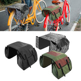 Maxbell MTB Bike Panniers Bag Storage Shoulder Bag for Cycling Mountain Travel black