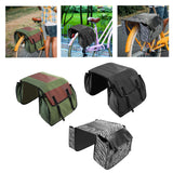 Maxbell MTB Bike Panniers Bag Storage Shoulder Bag for Cycling Mountain Travel black