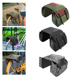 Maxbell MTB Bike Panniers Bag Storage Shoulder Bag for Cycling Mountain Travel black