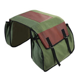 Maxbell MTB Bike Panniers Bag Storage Shoulder Bag for Cycling Mountain Travel green