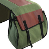 Maxbell MTB Bike Panniers Bag Storage Shoulder Bag for Cycling Mountain Travel green