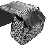 Maxbell MTB Bike Panniers Bag Storage Shoulder Bag for Cycling Mountain Travel zebra