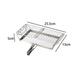 Maxbell Portable Grill Basket Net Holder Foldable Mesh for Toast Vegetables Fish