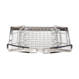 Maxbell Portable Grill Basket Net Holder Foldable Mesh for Toast Vegetables Fish