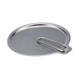 Maxbell Dia 12.7cm Camping Pot Lid Bowl Dish Cover Tableware with Handle Dinnerware