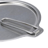Maxbell Dia 12.7cm Camping Pot Lid Bowl Dish Cover Tableware with Handle Dinnerware