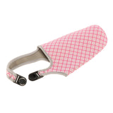 Maxbell Insulated Neoprene Water Bottle Carrier Bag Carrying Bag Holder Cover Pouch Pink Plaid