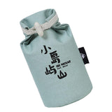 Maxbell Hiking Food Grain Rice Bag 680ml Durable Pouch Drawstring Closure Portable Green