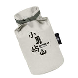 Maxbell Hiking Food Grain Rice Bag 680ml Durable Pouch Drawstring Closure Portable White