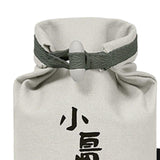Maxbell Hiking Food Grain Rice Bag 680ml Durable Pouch Drawstring Closure Portable White