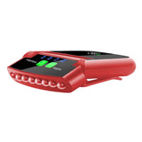 Maxbell Caps Headlight Sun Visor LED Light Waterproof Clip On Light Outdoor Red