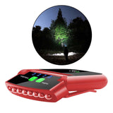 Maxbell Caps Headlight Sun Visor LED Light Waterproof Clip On Light Outdoor Red