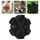 Maxbell 6 Hole Fishing Eel Cage Trap Baits Mesh for Prawn Lobster Crawdad