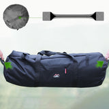 Maxbell Camping Tent Storage Bag Duffel Waterproof Case Picnic Outdoor Fishing Khaki 75cmx26cm S
