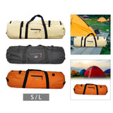Maxbell Camping Tent Storage Bag Duffel Waterproof Case Picnic Outdoor Fishing Khaki 75cmx26cm S