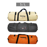 Maxbell Camping Tent Storage Bag Duffel Waterproof Case Picnic Outdoor Fishing Khaki 75cmx26cm S