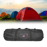 Maxbell Camping Tent Storage Bag Duffel Waterproof Case Picnic Outdoor Fishing Black 90cmx30cm L