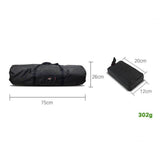 Maxbell Camping Tent Storage Bag Duffel Waterproof Case Picnic Outdoor Fishing Orange 90cmx30cm L