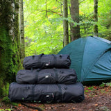 Maxbell Camping Tent Storage Bag Duffel Waterproof Case Picnic Outdoor Fishing Orange 90cmx30cm L