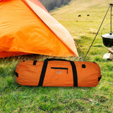 Maxbell Camping Tent Storage Bag Duffel Waterproof Case Picnic Outdoor Fishing Orange 90cmx30cm L