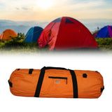 Maxbell Camping Tent Storage Bag Duffel Waterproof Case Picnic Outdoor Fishing Orange 90cmx30cm L