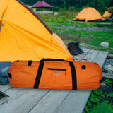 Maxbell Camping Tent Storage Bag Duffel Waterproof Case Picnic Outdoor Fishing Orange 90cmx30cm L