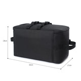 Maxbell Outdoor Camping Storage Bag Oxford Cloth Pockets for Travel Barbecue Hunting Black