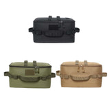 Maxbell Outdoor Camping Storage Bag Oxford Cloth Pockets for Travel Barbecue Hunting Black