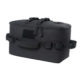 Maxbell Outdoor Camping Storage Bag Oxford Cloth Pockets for Travel Barbecue Hunting Black
