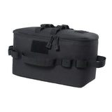 Maxbell Outdoor Camping Storage Bag Oxford Cloth Pockets for Travel Barbecue Hunting Black