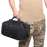 Maxbell Outdoor Camping Storage Bag Oxford Cloth Pockets for Travel Barbecue Hunting Black