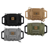 Maxbell Multifunctional First Aid Bag Utility Pouch for Outdoor Activities Camping Black