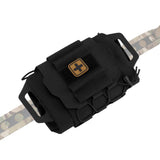 Maxbell Multifunctional First Aid Bag Utility Pouch for Outdoor Activities Camping Black