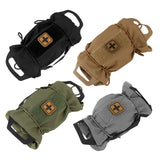 Maxbell Multifunctional First Aid Bag Utility Pouch for Outdoor Activities Camping Black