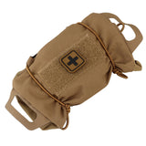 Maxbell Multifunctional First Aid Bag Utility Pouch for Outdoor Activities Camping Brown