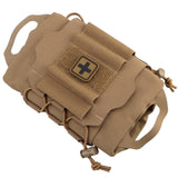 Maxbell Multifunctional First Aid Bag Utility Pouch for Outdoor Activities Camping Brown