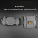 Maxbell Multifunctional First Aid Bag Utility Pouch for Outdoor Activities Camping Grey