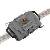 Maxbell Multifunctional First Aid Bag Utility Pouch for Outdoor Activities Camping Grey