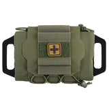 Maxbell Multifunctional First Aid Bag Utility Pouch for Outdoor Activities Camping Green