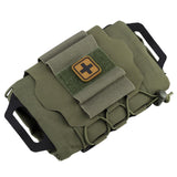 Maxbell Multifunctional First Aid Bag Utility Pouch for Outdoor Activities Camping Green