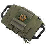 Maxbell Multifunctional First Aid Bag Utility Pouch for Outdoor Activities Camping Green
