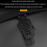 Maxbell Modular Holster Adapter Holder Case Quick Locking System Hunting Accessory Black