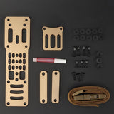Maxbell Modular Holster Adapter Holder Case Quick Locking System Hunting Accessory Brown