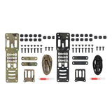 Maxbell Modular Holster Adapter Platform Belt Quick Locking System Leg Strap Kit black