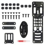 Maxbell Modular Holster Adapter Platform Belt Quick Locking System Leg Strap Kit black