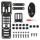 Maxbell Modular Holster Adapter Platform Belt Quick Locking System Leg Strap Kit black