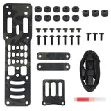 Maxbell Modular Holster Adapter Platform Belt Quick Locking System Leg Strap Kit black