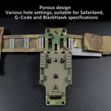 Maxbell Modular Holster Adapter Platform Belt Quick Locking System Leg Strap Kit green